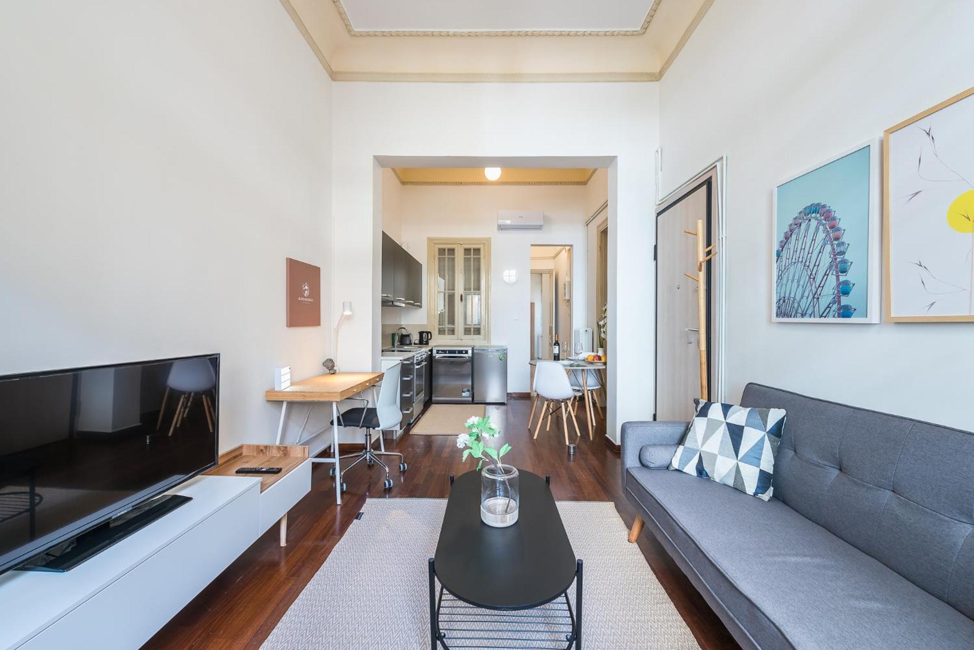 Appartement Mavrogenous - The Mansion à Athènes Chambre photo